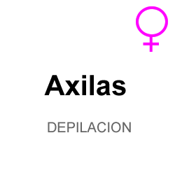 Axilas - Depilacion mujer